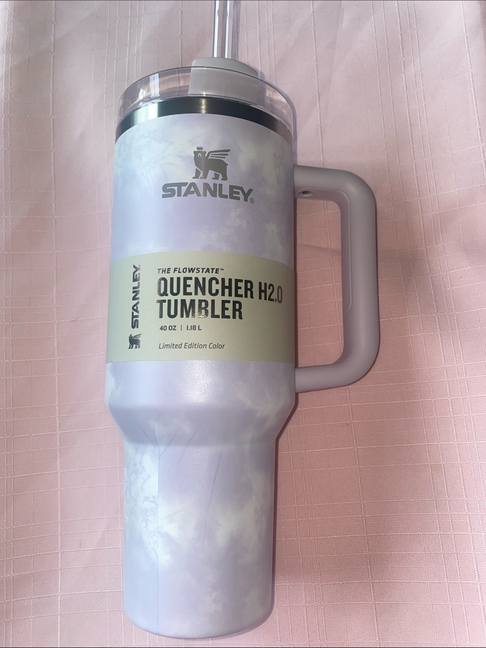 Stanley 40oz tumbler purple tie dye NEW Limited Edition tye